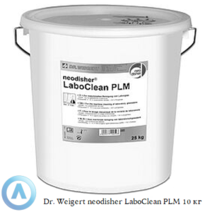 Dr. Weigert neodisher LaboClean PLM порошкообразное щелочное моющее средство объёмом 10&nbsp;килограмм для удаления пищевых остатков с&nbsp;лабораторного стекла