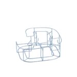 Miele E 413 вставка для загрузки вытяжных шлангов