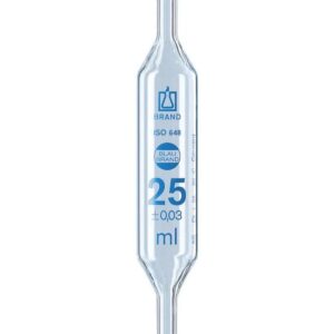 Brand Blaubrand стеклянная пипетка Мора 0,5 мл с одной меткой
