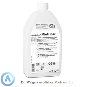 Dr. Weigert neodisher Mielclear жидкий ополаскиватель объёмом 1&nbsp;литр для обработки стоматологических инструментов и&nbsp;принадлежностей