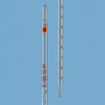 Brand Silberbrand Eterna градуированная стеклянная пипетка 10 мл с делениями 0,1 мл типа 3