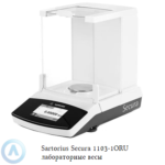 Sartorius Secura 1103-1ORU лабораторные весы