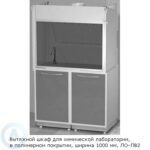 Вытяжной шкаф для химической лаборатории, в&nbsp;полимерном покрытии, ширина 1000&nbsp;мм, ЛО-ЛВ2