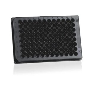 Brand pureGrade S микропланшет на 96 лунок с V-образным дном из черного ПС