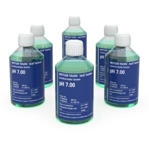 Mettler Toledo сертифицированный буферный раствор pH 7,00 в бутылке 250 мл (6 штук)
