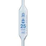 Brand Blaubrand стеклянная пипетка Мора 5 мл с одной меткой и сертификатом USP