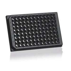 Brand cellGrade микропланшет на 96 лунок с прозрачным F-образным дном из черного ПС