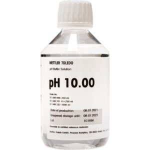 Mettler Toledo бесцветный технический буферный раствор pH 10,00 в бутылке 250 мл