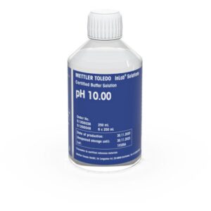 Mettler Toledo сертифицированный буферный раствор pH 10,00 в бутылке 250 мл