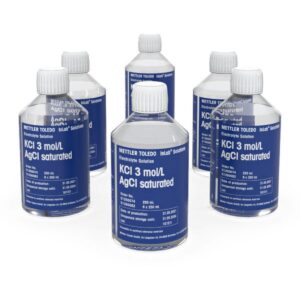 Mettler Toledo KCl 3M AgCl Sat раствор электролита 250 мл (6 штук)