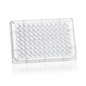Brand pureGrade микропланшет на 96 лунок с УФ-прозрачным F-образным дном из прозрачного ПС