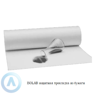 ISOLAB защитная прокладка из бумаги на стол для лабораторной посуды и инструментов