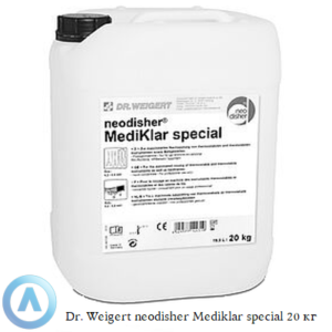 Dr. Weigert neodisher Mediklar special жидкое ополаскивающее средство объёмом 20&nbsp;килограмм для нейтрализации щелочных остатков при обработке хирургических инструментов