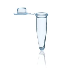 Brand микропробирка для ПЦР на 0,2 мл с плоским колпачком из синего ПП