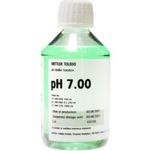 Mettler Toledo зеленый технический буферный раствор pH 7,00 в бутылке 250 мл