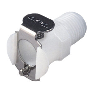 Burkle соединение гнездового типа Ø3,2 мм с наружной резьбой NPT 1/8" из ПФЛ